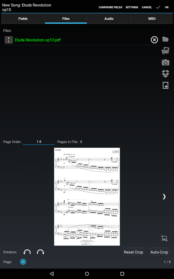 MobileSheetsPro Music Reader