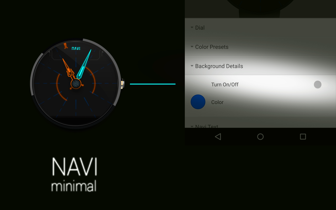 NAVI - Watch face