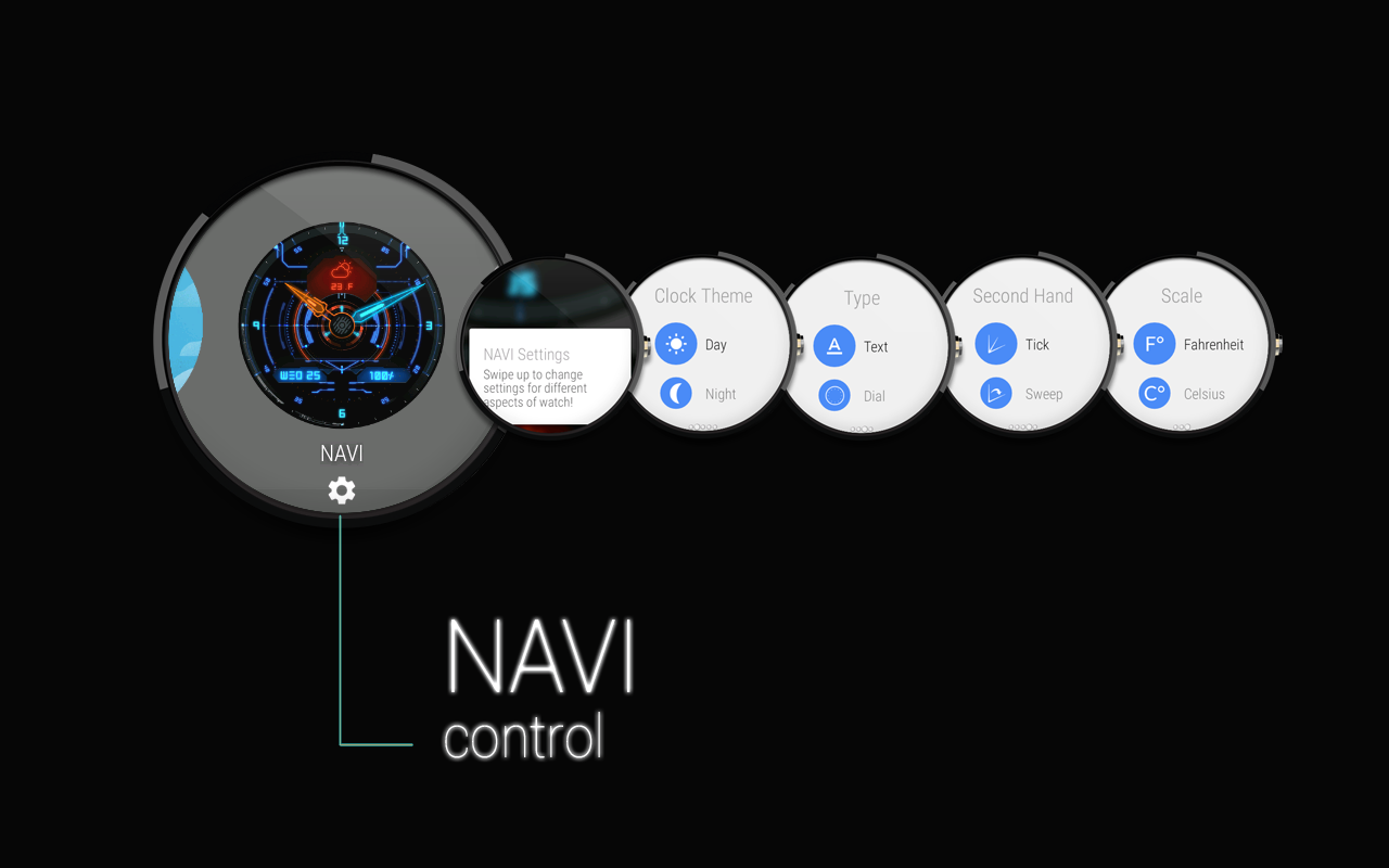 NAVI - Watch face