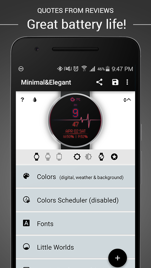 Watch Face - Minimal & Elegant