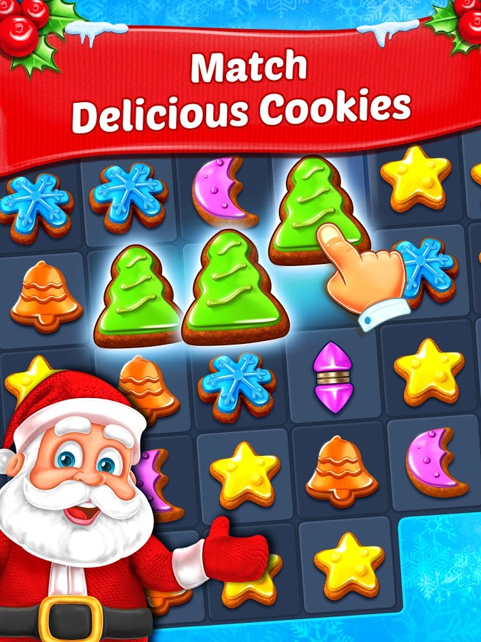 Christmas Cookie - Santa Claus's Match 3 Adventure