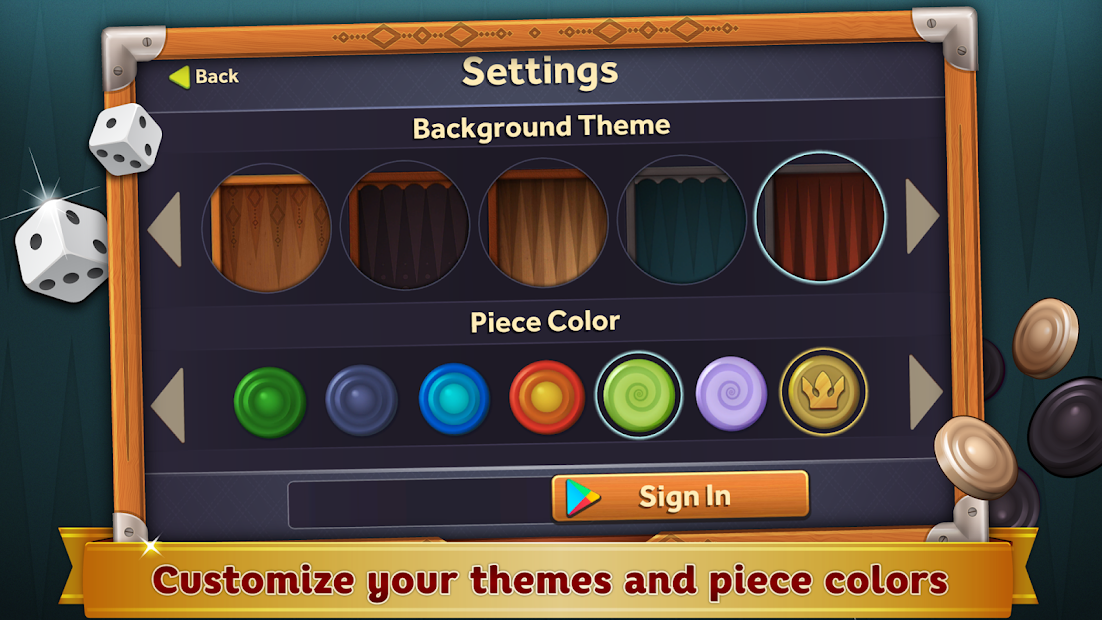 Backgammon Deluxe (Unlocked)