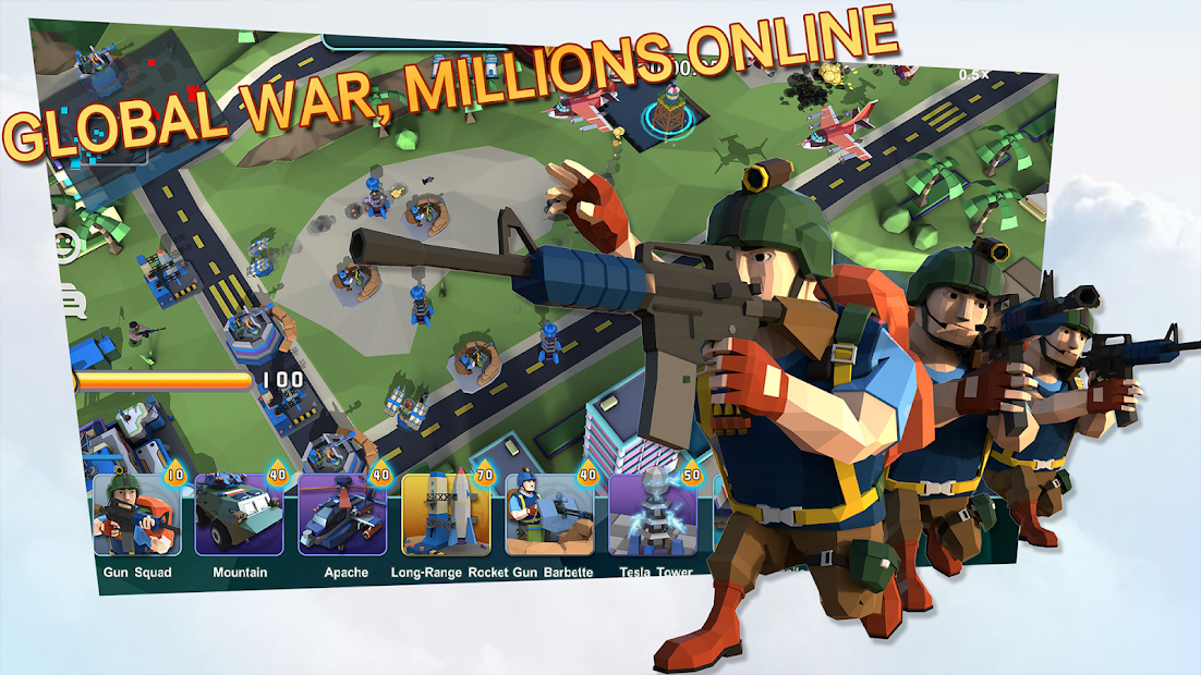 Commander At War-  Battle With Friends Online!