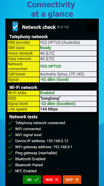 Phone Check (and Test)