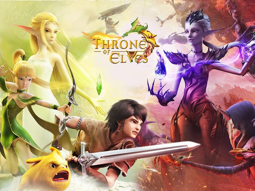 Throne of Elves: 3D Anime Action MMORPG