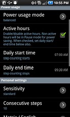 Accupedo-Pro Pedometer Widget