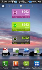 Accupedo-Pro Pedometer Widget