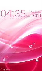 ICS Pink Lockscreen HD