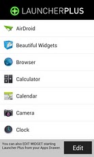 Launcher Plus Widget