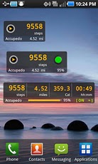 Accupedo-Pro Pedometer Widget