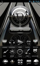 3D BLACK DELUXE GO theme