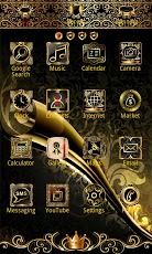 Luxury Gold apex / GO Launcher