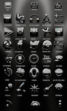 3D BLACK DELUXE GO theme