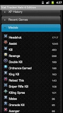 Stat Tracker Halo 4 Edition