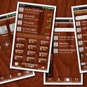 GOContacts theme Wood 1.04