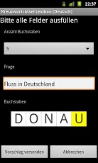 Crossword Dictionary (German)