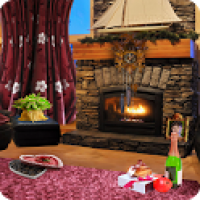 Romantic Fireplace LWP 1.01