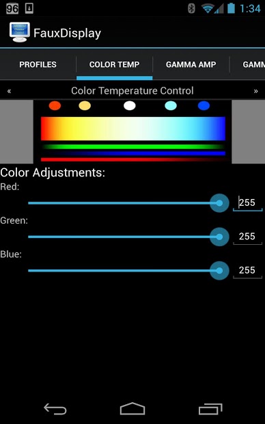 Advanced Color & Gamma Control