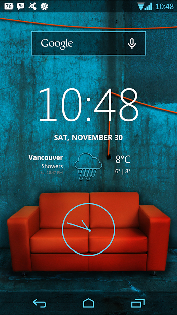 Arctic Blue CM11 AOKP Theme