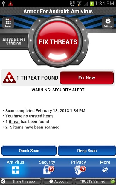 Armor for Android™ Antivirus