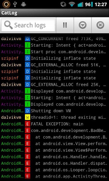 CatLog - Logcat Reader!