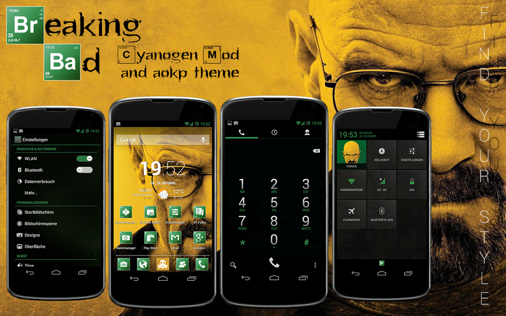 CM11/10.2 Breaking Bad Theme