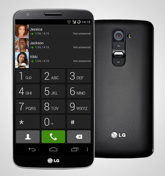 ExDialer LG Flex Style Theme