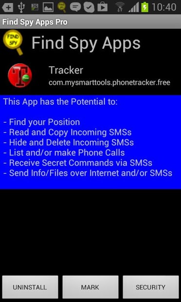 Find Spy Apps Pro (Anti Spy)