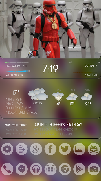 Flaffy Zooper Pro Widget