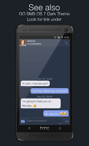 Go SMS 7 Theme