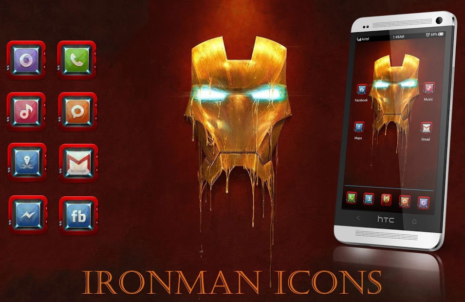 Ironman HD APEX/ADW/NOVA/GO