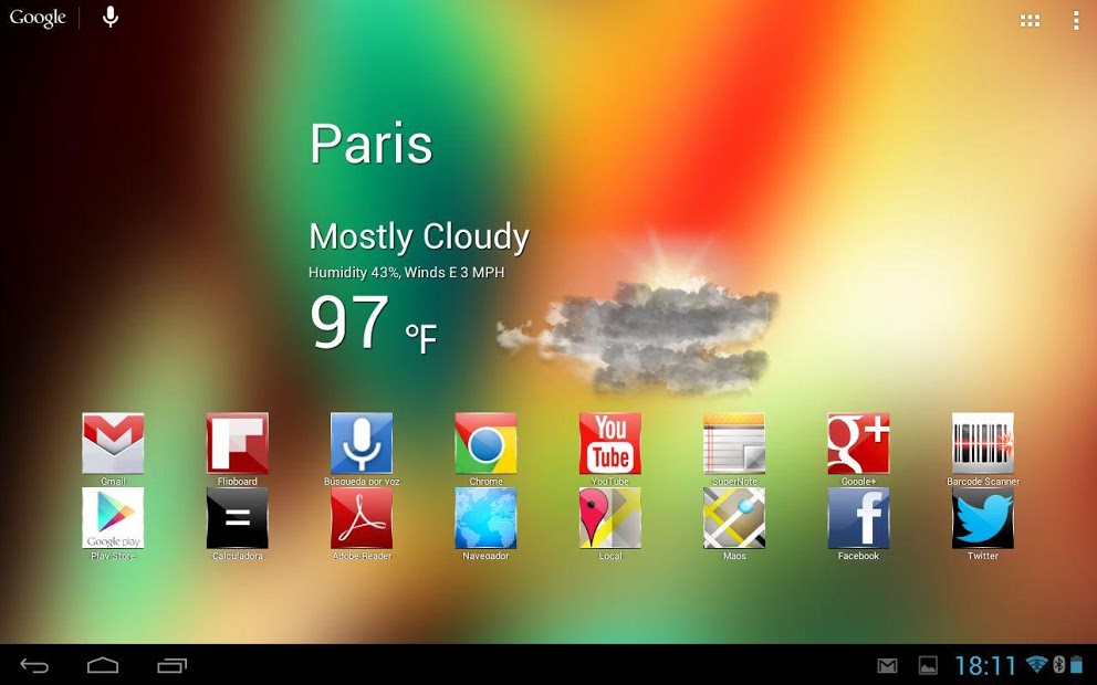 KitKat 4.4 Launcher Theme icon