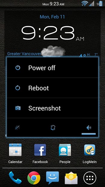 Leather Blue CM11/AOKP Theme