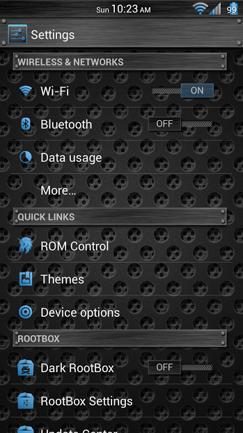 Mesh Blue CM11/AOKP Theme