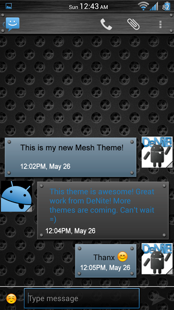 Mesh Blue CM11/AOKP Theme