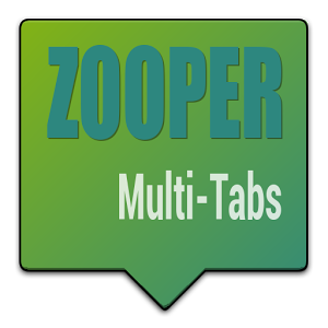 Multi-Tabs - Zooper Skin Theme 1.02