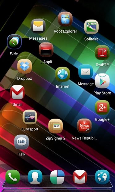 Next Launcher Theme Meego