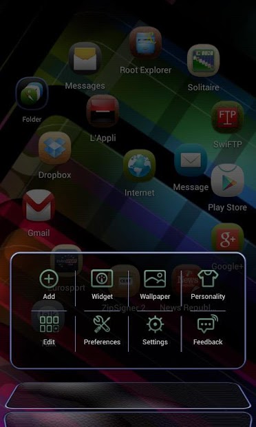 Next Launcher Theme Meego