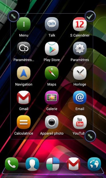 Next Launcher Theme Meego