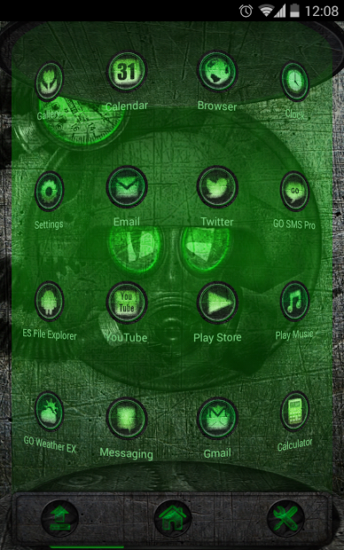 Next launcher theme STALKER G