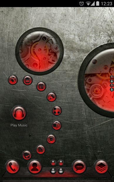 Next Launcher Theme SteampunkR