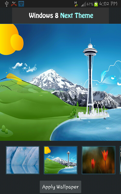 Next Launcher Windows 8 3D