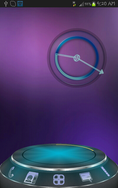 Next Launcher3D Neon HD Theme