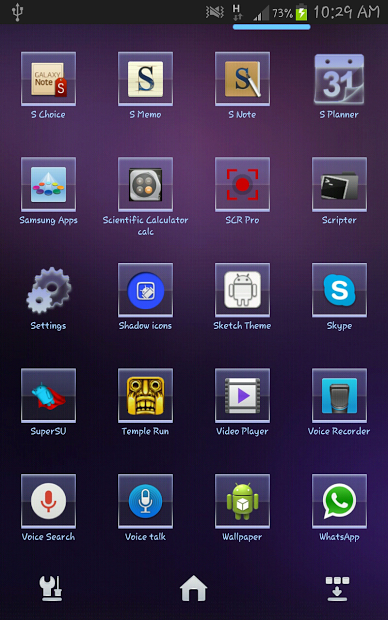 Next Launcher3D Neon HD Theme