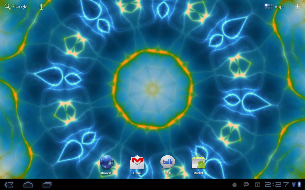 Prismatic Live Wallpaper