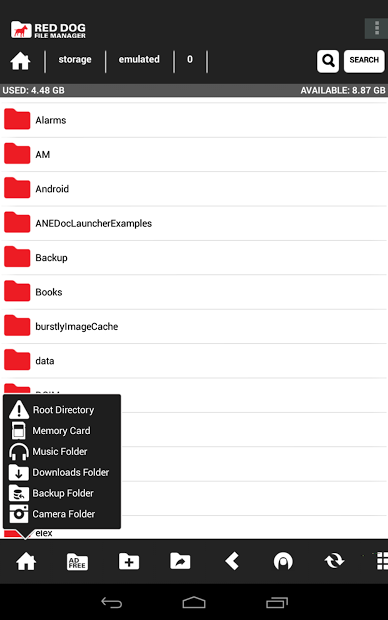 RED DOG FILE MANAGER: AD FREE