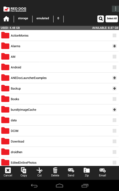 RED DOG FILE MANAGER: AD FREE