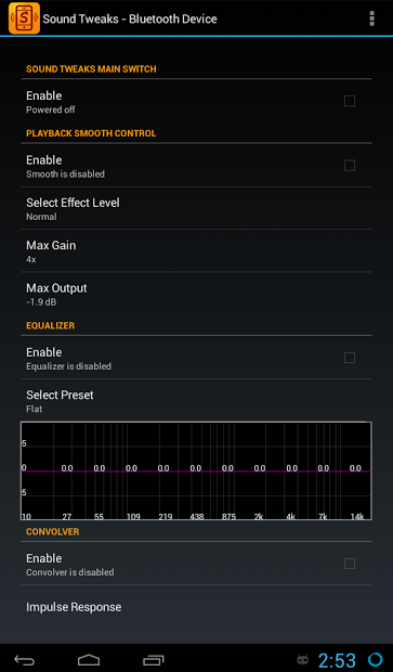 Sound Tweaks