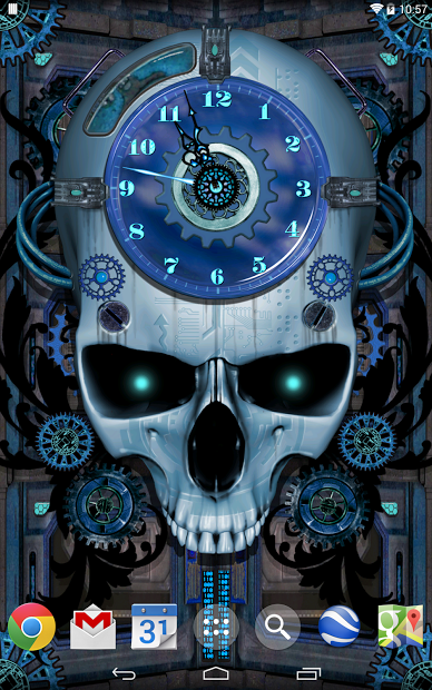 Steampunk Clock Live Wallpaper