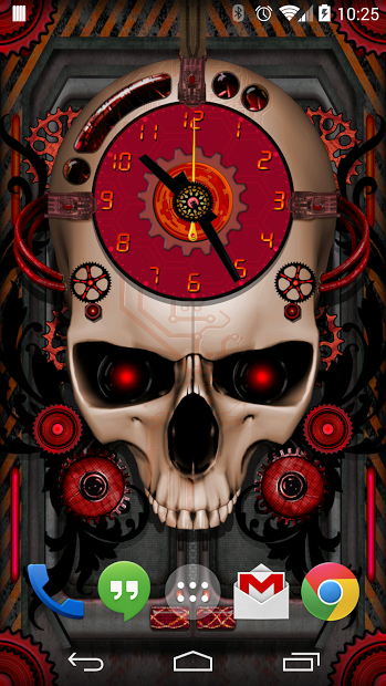 Steampunk Clock Live Wallpaper